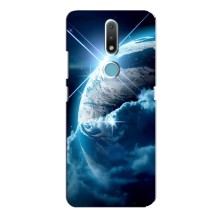 Космические Чехлы для Нокиа 2.4 (VPrint) (Земля с космоса)