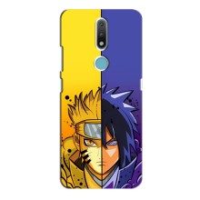 Купить Чохли на телефон з принтом Anime для Нокіа 2.4 – Naruto Vs Sasuke