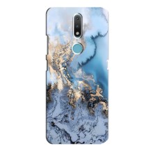 Мраморний чехол на Nokia 2.4 (VPrint) (Ніжний мрамор)