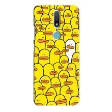 Силіконовий бампер з картинкою звірів для Nokia 2.4 (Особливий)