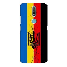 Украинские Чехлы для Nokia 2.4 с картинкой УПА (AlphaPrint) (Флаг УПА)