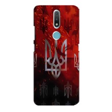 Украинские Чехлы для Nokia 2.4 с картинкой УПА (AlphaPrint) (ГЕРБ УПА)