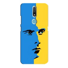Украинские Чехлы для Nokia 2.4 с картинкой УПА (AlphaPrint) (Степан Бандера)