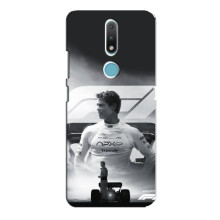 Чехол с прнтом Формула 1 на Nokia 2.4 – Фон Формула-1