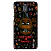 Чехлы Пять ночей с Фредди для Нокиа 2 (Freddy)