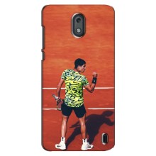 Чехлы с принтом Спортивная тематика для Nokia 2 – Алькарас Теннисист