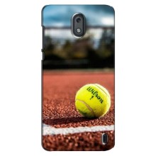 Чехлы с принтом Спортивная тематика для Nokia 2 (Теннисный корт)