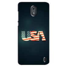 Чехол Флаг USA для Nokia 2 (USA)