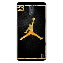Силиконовый Чехол Nike Air Jordan на Нокиа 2 (Джордан 23)