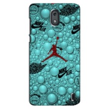 Силиконовый Чехол Nike Air Jordan на Нокиа 2 (Джордан Найк)