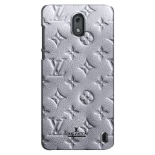 Текстурний Чохол Louis Vuitton для Нокіа 2 – Білий ЛВ