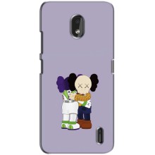 Чохли для Nokia 2.2 - Bearbrick Louis Vuitton (PREMIUMPrint) – Дружба Беарбрік