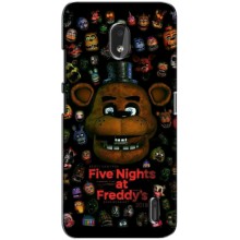 Чехлы Пять ночей с Фредди для Нокиа 2.2 (Freddy)