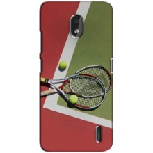 Чохли з прінтом Спортивна тематика для Nokia 2.2 – Ракетки теніс