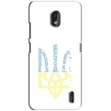 Чохли для Nokia 2.2 Укр. Символіка (AlphaPrint) (Герб з букв)