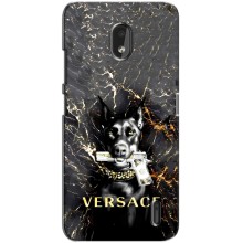 Чохли VERSACE для Нокія 2.2 (2019) (PREMIUMPrint) – AlphaPrint-ген.