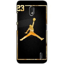 Силиконовый Чехол Nike Air Jordan на Нокиа 2.2 (Джордан 23)