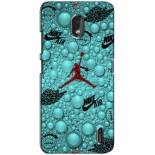 Силиконовый Чехол Nike Air Jordan на Нокиа 2.2 – Джордан Найк