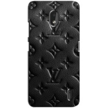 Текстурный Чехол Louis Vuitton для Нокиа 2.2 – Черный ЛВ