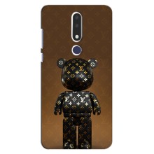 Чехлы для Nokia 3.1 Plus, 3 Plus 2018 - Bearbrick Louis Vuitton (PREMIUMPrint)