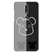 Чехлы для Nokia 3.1 Plus, 3 Plus 2018 - Bearbrick Louis Vuitton (PREMIUMPrint) – БеарБрик глаза