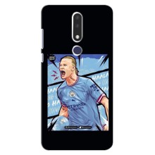 Чехлы с принтом для Nokia 3.1 Plus, 3 Plus 2018 Футболист (гол Эрлинг Холланд)