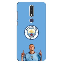 Чехлы с принтом для Nokia 3.1 Plus, 3 Plus 2018 Футболист – Холанд Манчестер Сити