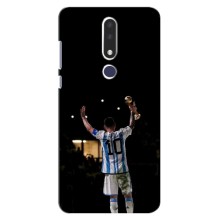 Чехлы Лео Месси Аргентина для Nokia 3.1 Plus, 3 Plus 2018 (Лео Чемпион)