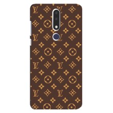 Чохли Луі Вітон для Nokia 3.1 Plus, 3 Plus 2018 (AlphaPrint - LOUIS VUITTON) (фон LOUIS VUITTON)