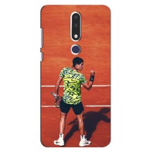 Чехлы с принтом Спортивная тематика для Nokia 3.1 Plus, 3 Plus 2018 – Алькарас Теннисист