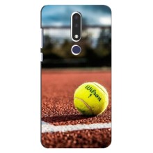 Чехлы с принтом Спортивная тематика для Nokia 3.1 Plus, 3 Plus 2018 (Теннисный корт)