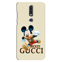 Чехол Disney Mouse Nokia 3.1 Plus, 3 Plus 2018 (PREMIUMPrint) – Mikki Gucci