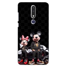 Чехол Disney Mouse Nokia 3.1 Plus, 3 Plus 2018 (PREMIUMPrint) – Семья Маусов