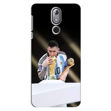 Чехлы Лео Месси Аргентина для Nokia 3.2 (2019) (Кубок Мира)