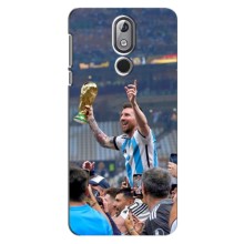 Чехлы Лео Месси Аргентина для Nokia 3.2 (2019) (Месси король)