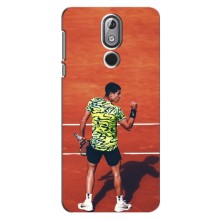 Чехлы с принтом Спортивная тематика для Nokia 3.2 (2019) (Алькарас Теннисист)