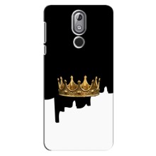 Чехол (Корона на чёрном фоне) для  – Золотая корона
