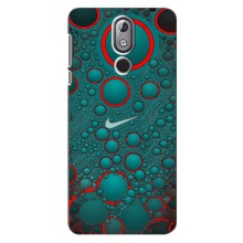 Силиконовый Чехол на Nokia 3.2 (2019) с картинкой Nike (Найк зеленый)