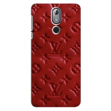 Текстурный Чехол Louis Vuitton для Нокиа 3.2 (2019) – Красный ЛВ