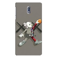 Чохли для Nokia 3.1 - Bearbrick Louis Vuitton (PREMIUMPrint) (Беарбрік Джордан)