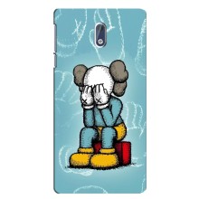 Чехлы для Nokia 3.1 - Bearbrick Louis Vuitton (PREMIUMPrint) – Плач Bearbrick