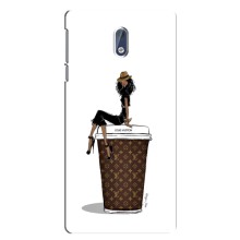 Чохли Луі Вітон для Nokia 3.1 (AlphaPrint - LOUIS VUITTON) (кава LOUIS VUITTON)