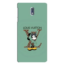 Чохли Луі Вітон для Nokia 3.1 (AlphaPrint - LOUIS VUITTON) (Міккі Маус LV)