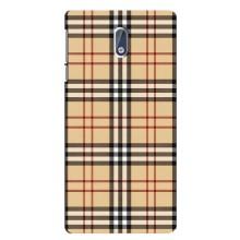 Чохол з Брендами одягу на Нокіа 3.1 – Burberry стиль
