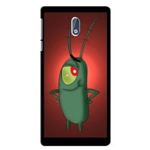 Чехол с картинкой "Одноглазый Планктон" на Nokia 3.1 (Стильный Планктон)