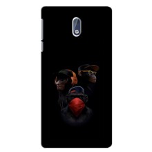 Чехол с Обезьянами Nokia 3.1 - (AlphaPrint)