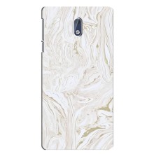 Мраморний чехол на Nokia 3.1 (VPrint) (Білий мрамор)