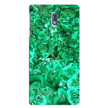 Мраморний чехол на Nokia 3.1 (VPrint) (Салатовий Мрамор)