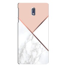 Мраморний чехол на Nokia 3.1 (VPrint) (Тройний мрамор)
