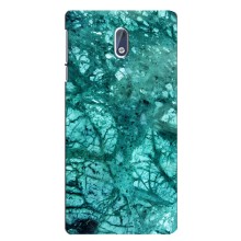 Мраморний чехол на Nokia 3.1 (VPrint) (Зелений мрамор)